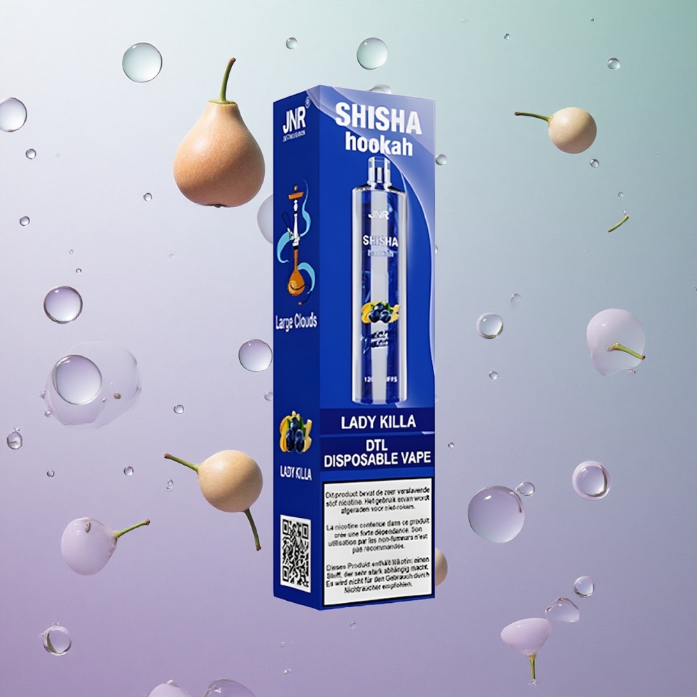 JNR Shisha Hookah 12000 Puffs Lady Killa Italia Italy wholesale 24ml 750mAh