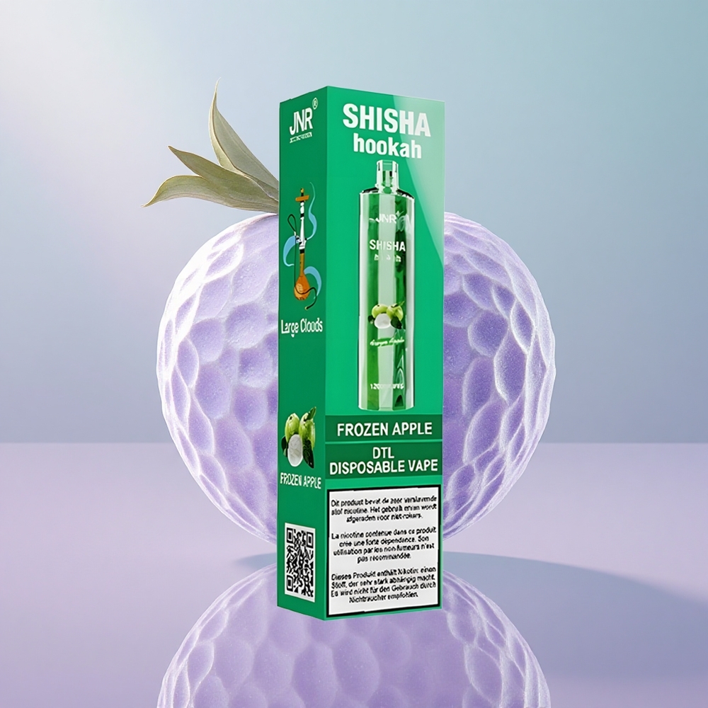 JNR Shisha Hookah 12000 Puffs Mela Congelata Italy wholesale 750mAh 24ml