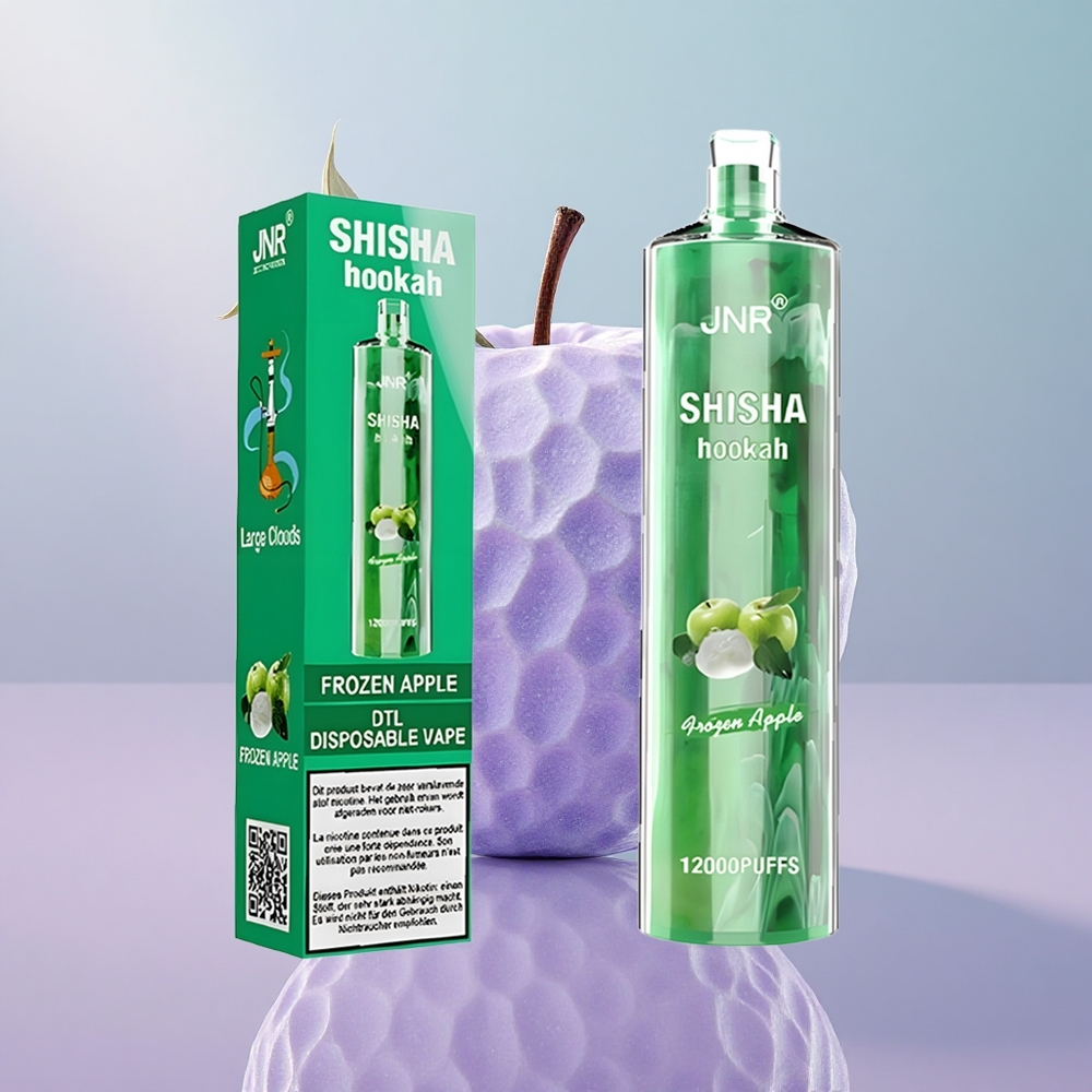 JNR Shisha Hookah 12000 Puffs Mela Congelata Italy wholesale 750mAh 24ml