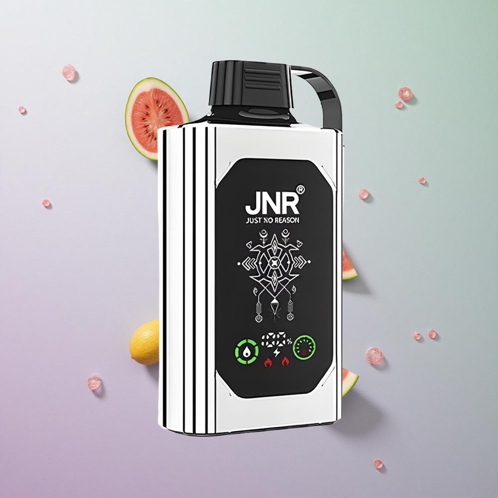 JNR Shisha Hookah Box 20500 Puffs Doppio Melone Menta Italy wholesale Display HD Caricamento Rapido Type-C