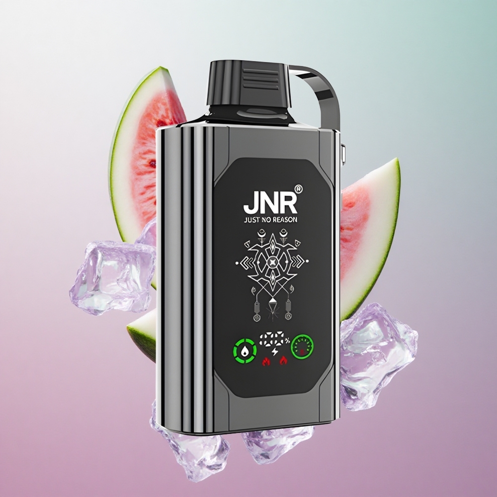 JNR Shisha Hookah Box 20500 Puffs Elettroniche Anguria Ghiacciata Italy wholesale Display HD Carica Rapida Type-C