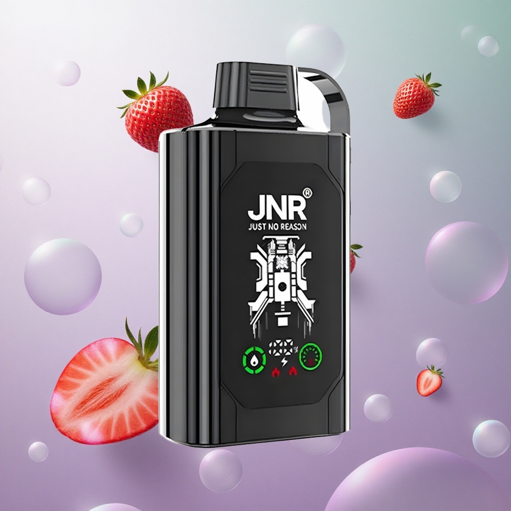 JNR Shisha Hookah Box 20500 Puffs Fragola Uva Italy wholesale Display HD Carica Tipo-C Mesh Dual Core