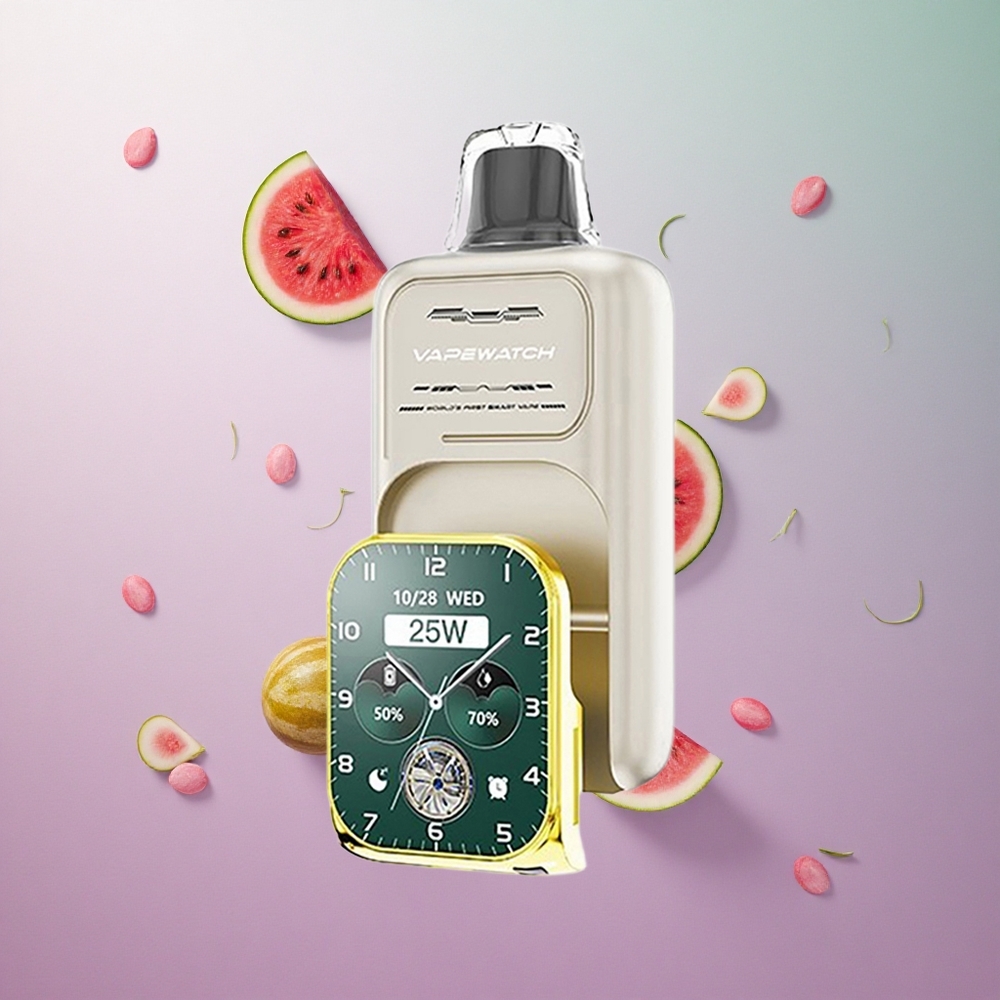 JNR Vape Watch 30000 Puffs Anguria Ghiacciata Italy wholesale Capacità E-liquid: 19mL