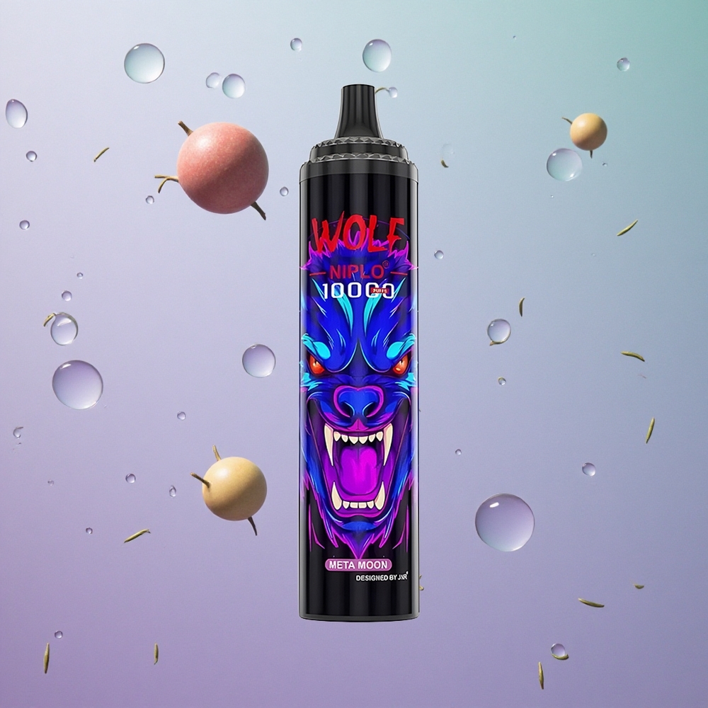 JNR Wolf Niplo 10000 Puffs Meta Luna Italy wholesale Capacità e-liquid: 20ml