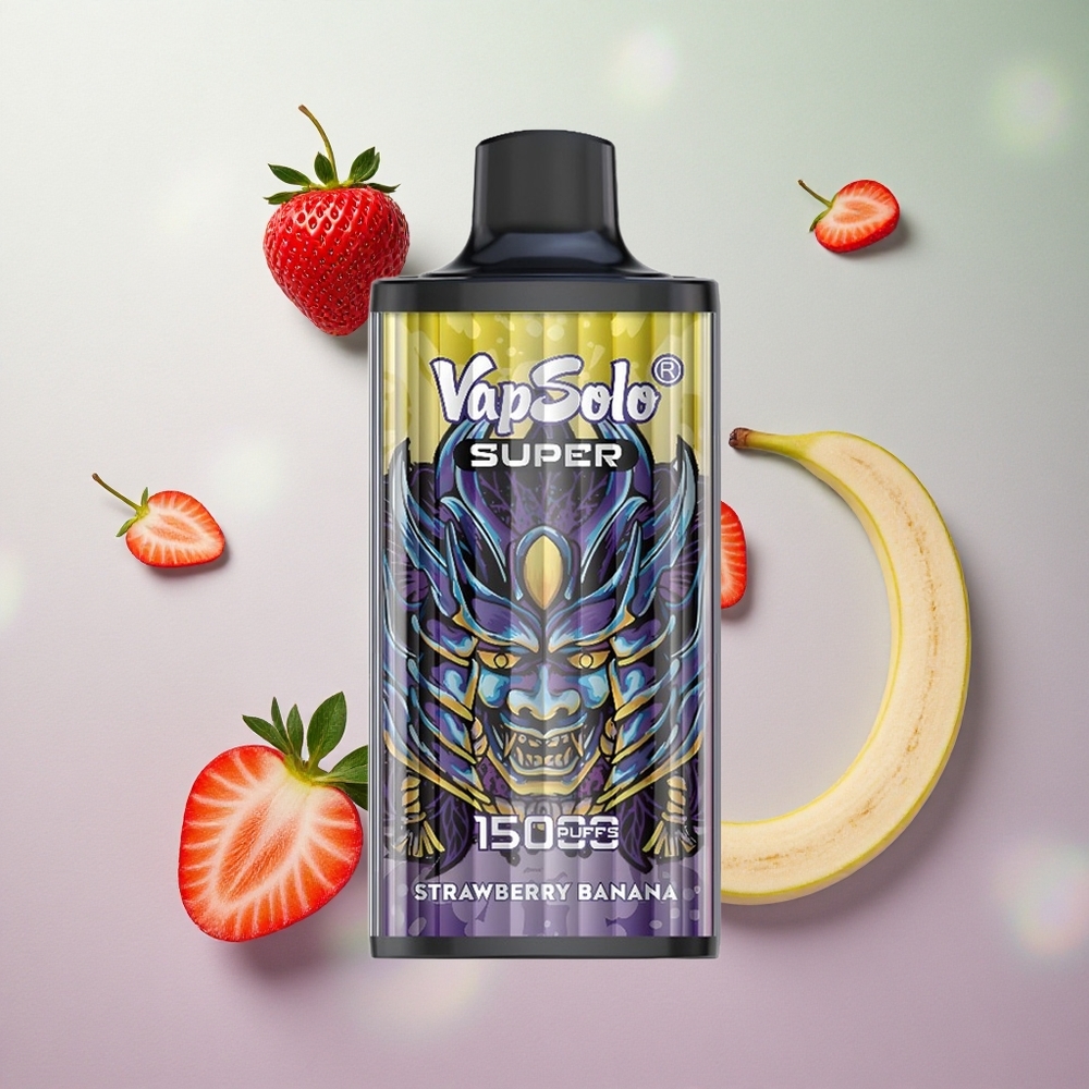 Vapsolo Super 15000 Puffs Fragola Banana Italy wholesale 40ml 850mAh