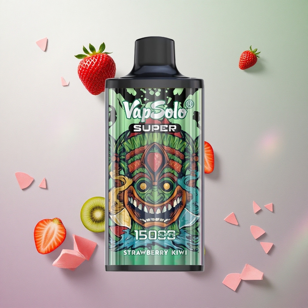 Vapsolo Super 15000 Puffs Fragola Kiwi Italy wholesale 40ml 850mah
