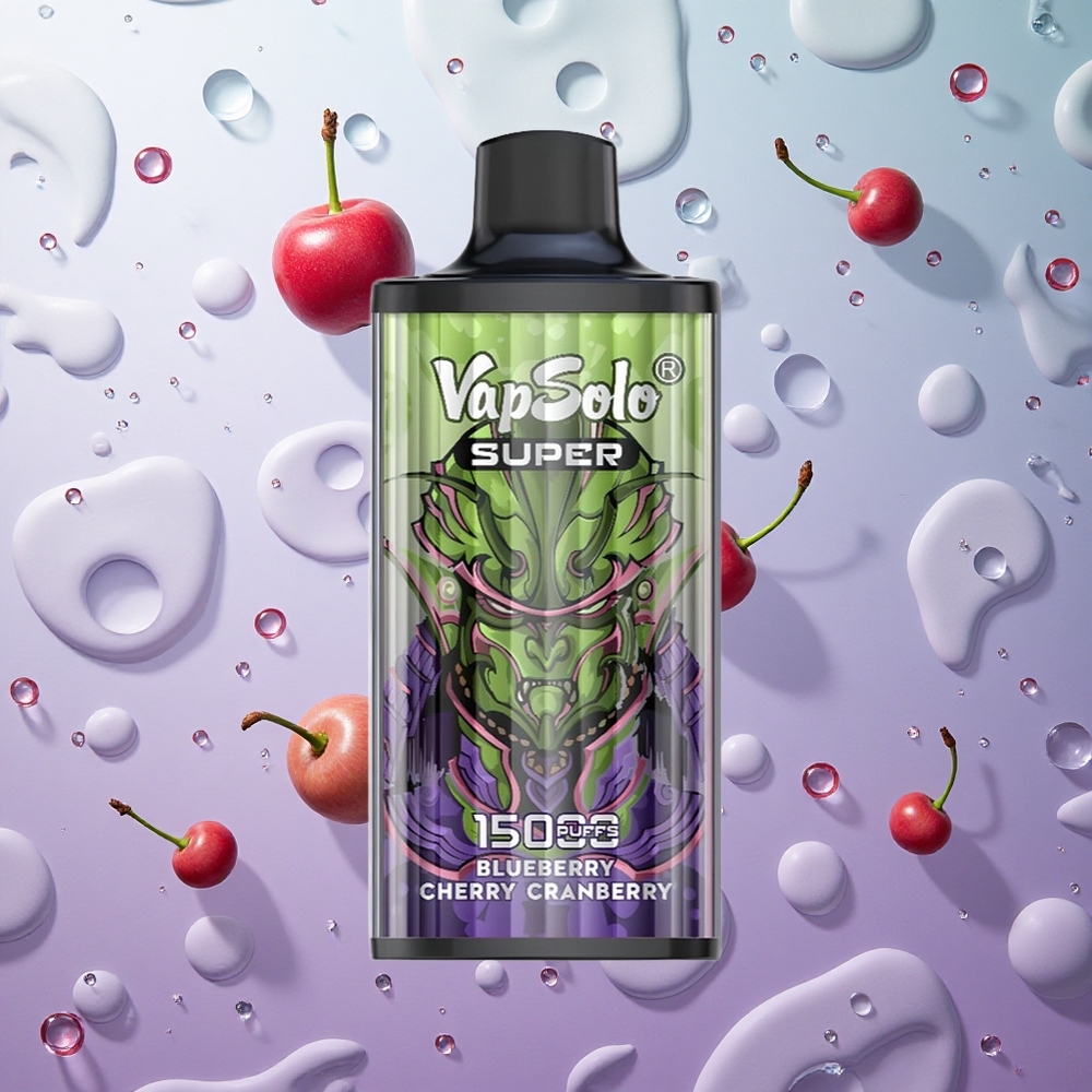 Vapsolo Super 15000 Puffs Mirtillo Ciliegia Cranberry Italy wholesale 40ml