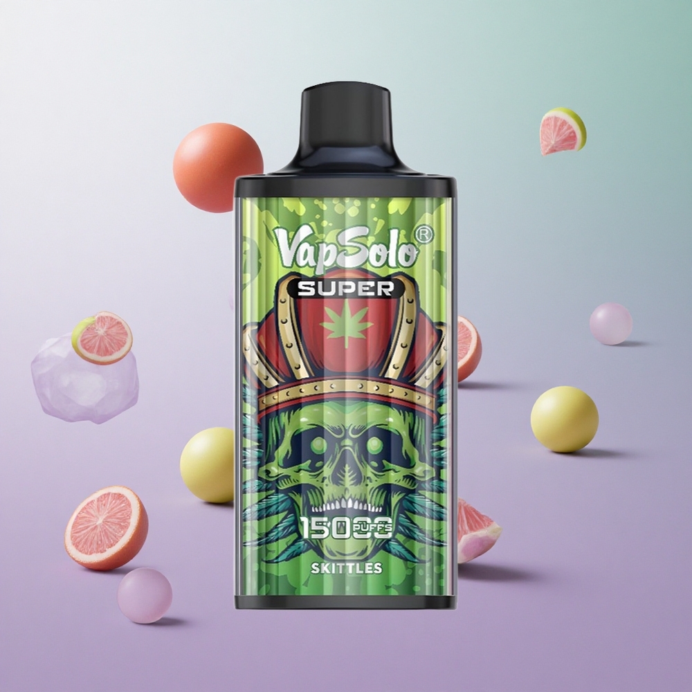 Vapsolo Super 15000 Puffs Sigaretta Elettronica Usa E Getta Caramelle Italy wholesale 40ml 850mAh