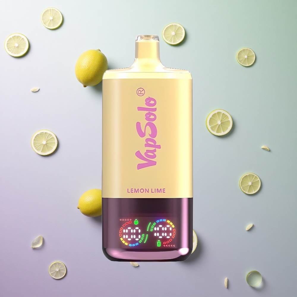 VapSolo Triple 30000 Puffs Limone Lime Italy Wholesale Serbatoio 3 Type-C