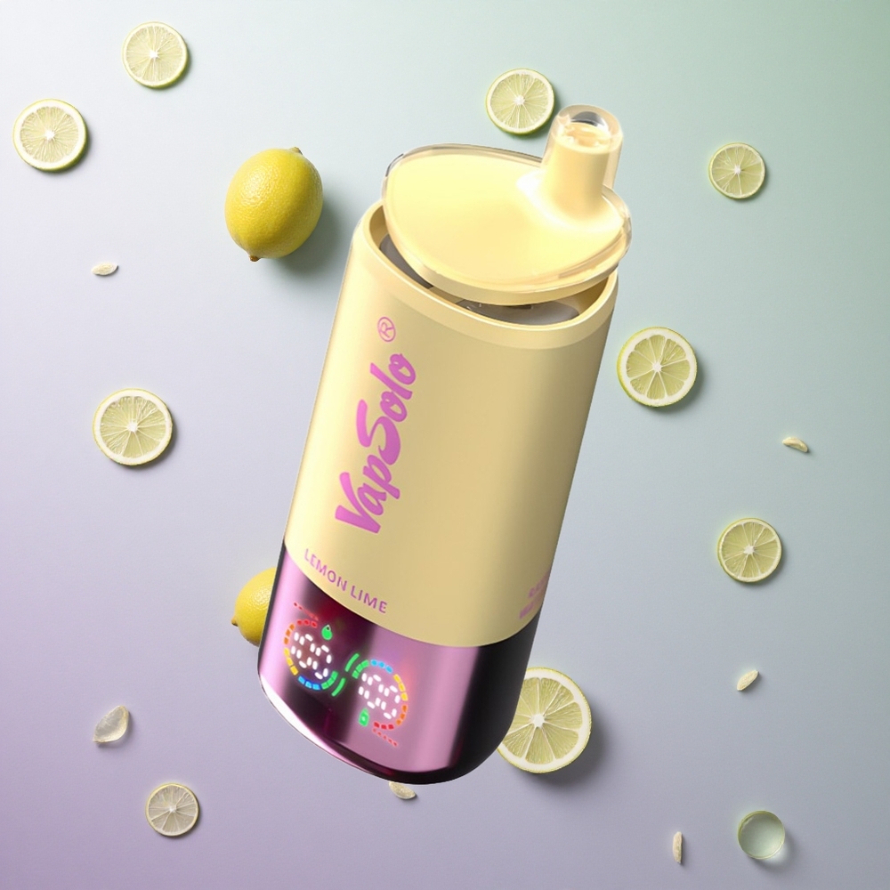 VapSolo Triple 30000 Puffs Limone Lime Italy Wholesale Serbatoio 3 Type-C