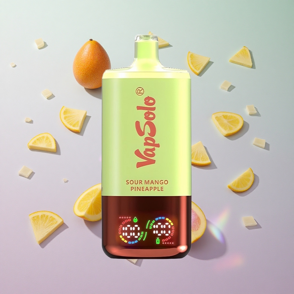 VapSolo Triple 30000 Puffs Mango Ananas Agro Italia wholesale 40ml 3 serbatoi