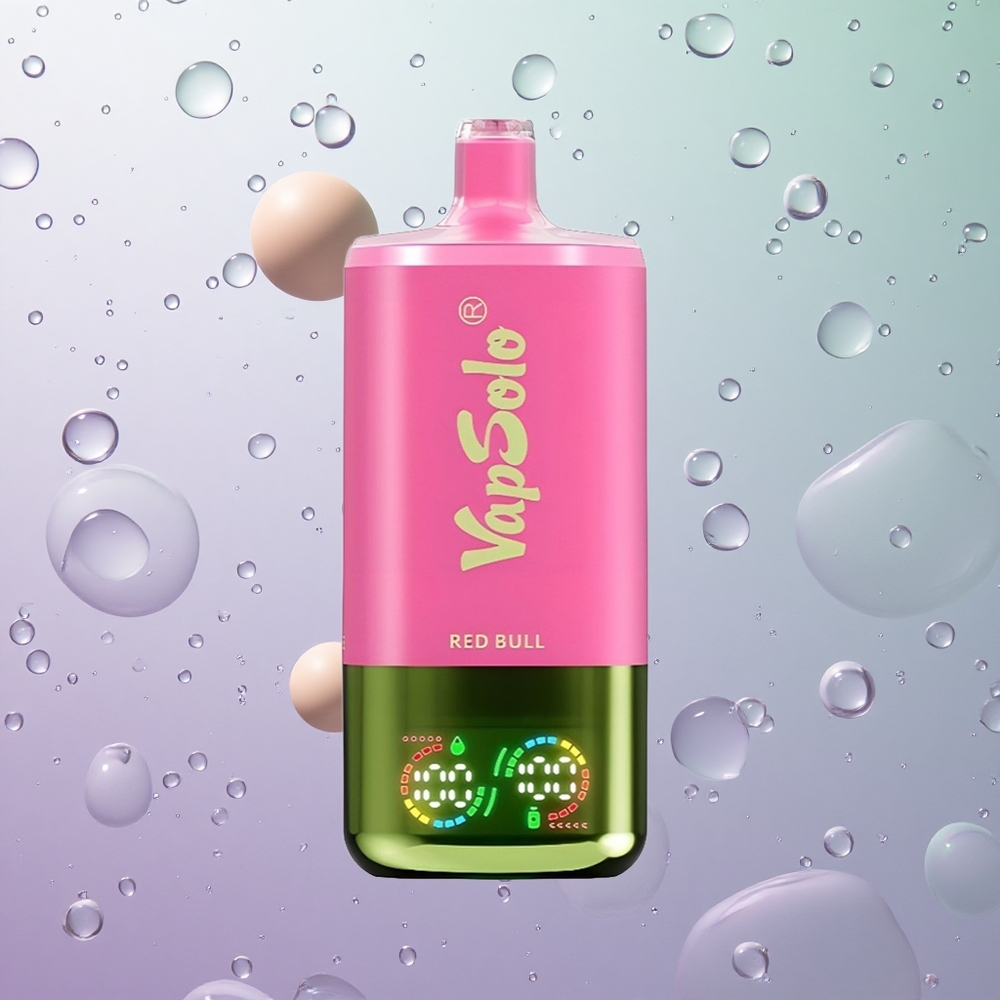 VapSolo Triple 30000 Puffs Red Bull Italia wholesale 40ml E-Liquid 3 serbatoi