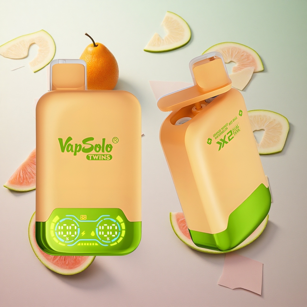 Vapsolo Twins 20000 Puffs Arancia Mango Anguria & Red Bull Italy wholesale Serbatoio doppio 40ml
