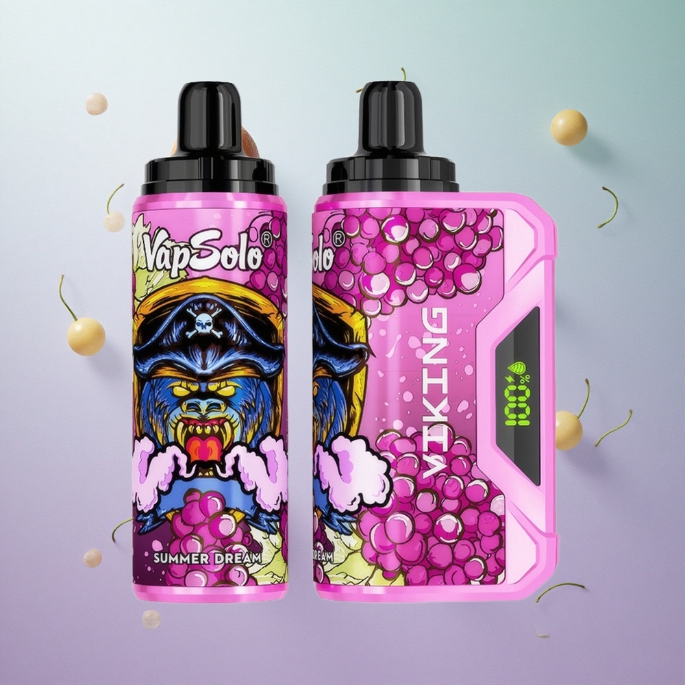 VapSolo VIKING 12000 Puffs Sigaretta Elettronica Usa E Getta Sogno d'Estate 22ml Italy wholesale