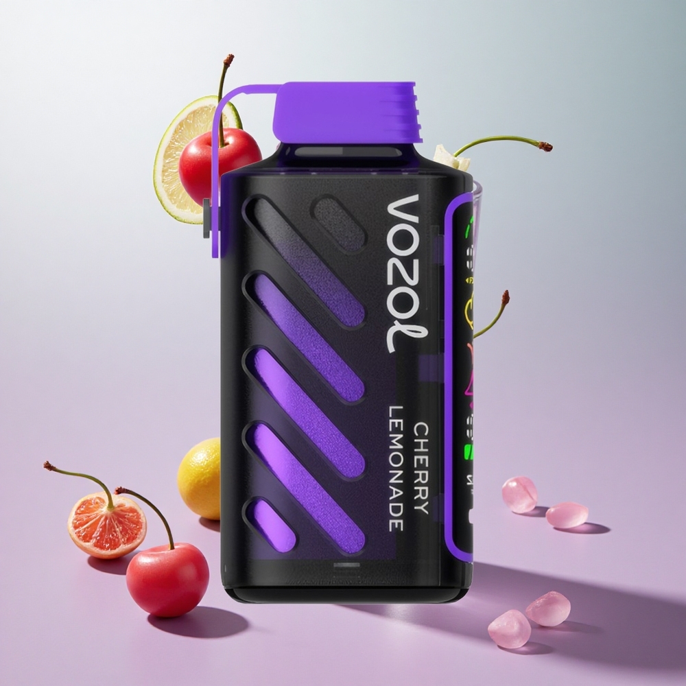VOZOL Gear Power 20000 Puffs Ciliegia Limonata Italy wholesale Schermo Intero Dual Mesh Coil
