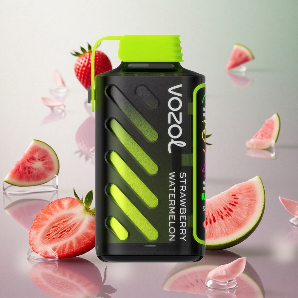 VOZOL Gear Power 20000 Puffs Fragola Anguria S.i.L.C. Tech Italy wholesale Display Schermo Intero