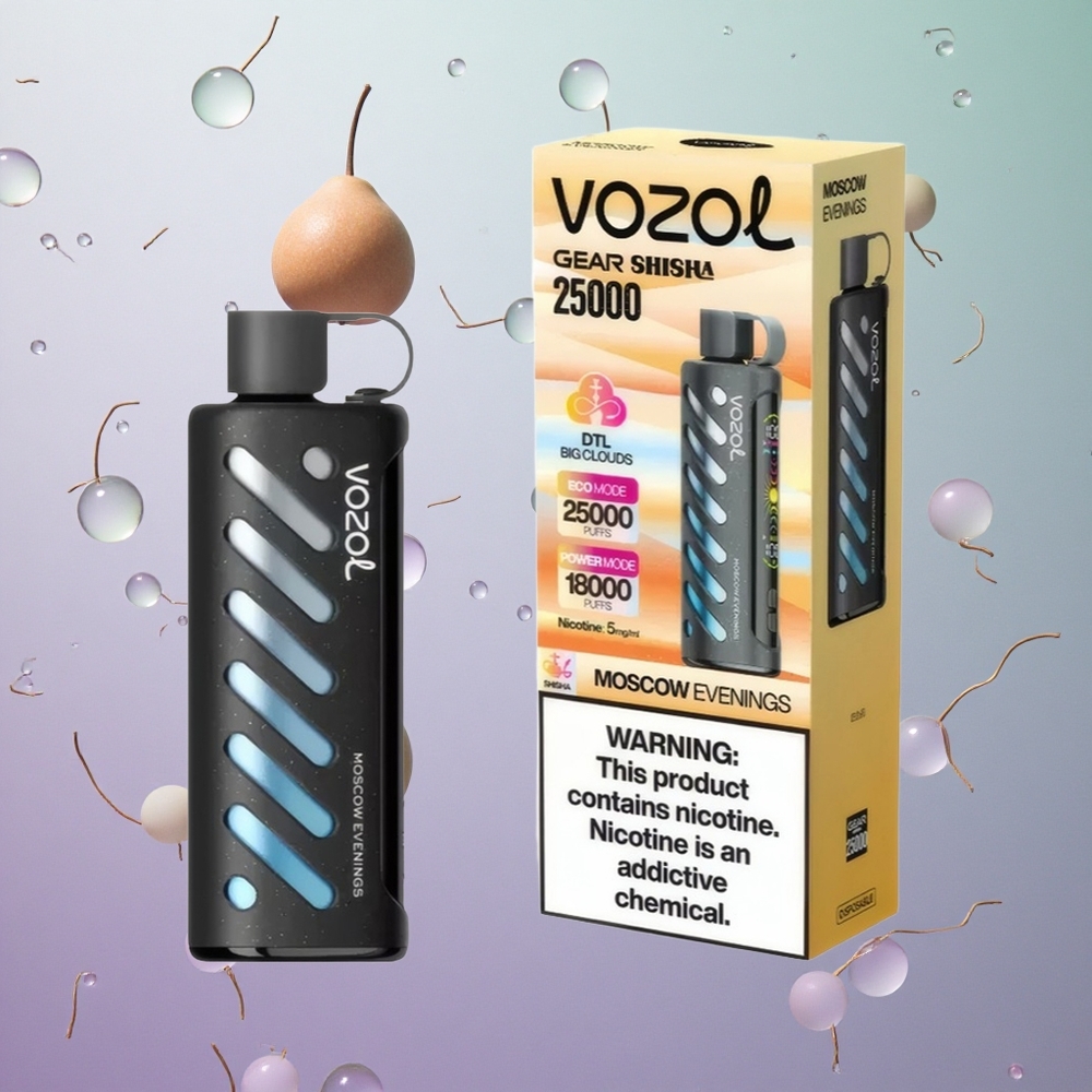 VOZOL Gear Shisha 25000 Puffs 30 Gusti Deliziosi Dual Mesh Dual Modes Italy wholesale