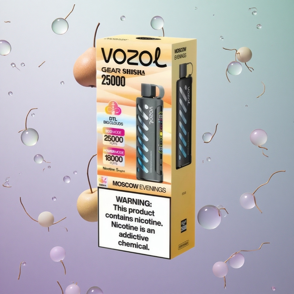 VOZOL Gear Shisha 25000 Puffs 30 Gusti Deliziosi Dual Mesh Dual Modes Italy wholesale
