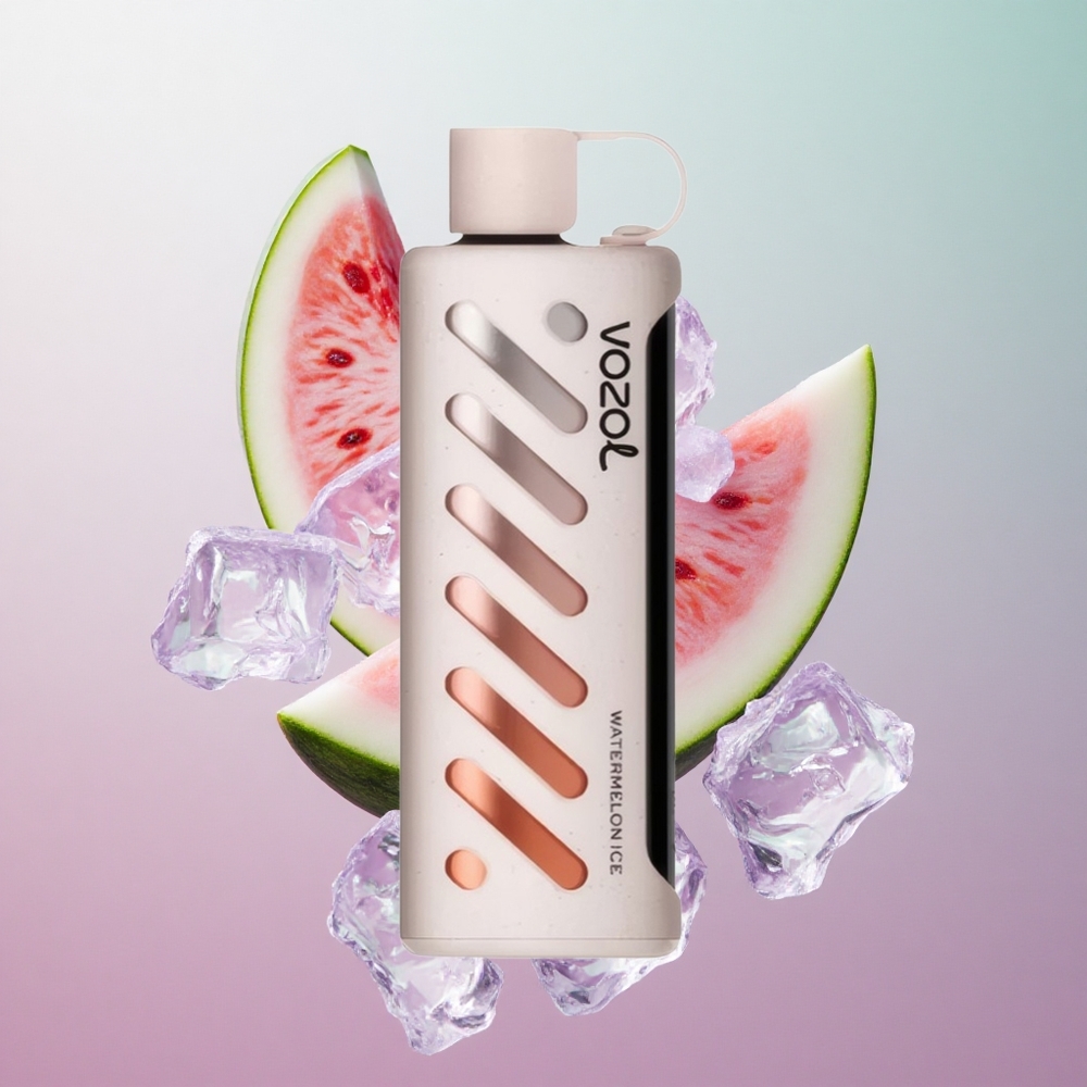 VOZOL Gear Shisha 25000 Puffs Anguria Ghiacciata Italy wholesale Dual Mesh Dual Modes S.i.L.C Tech