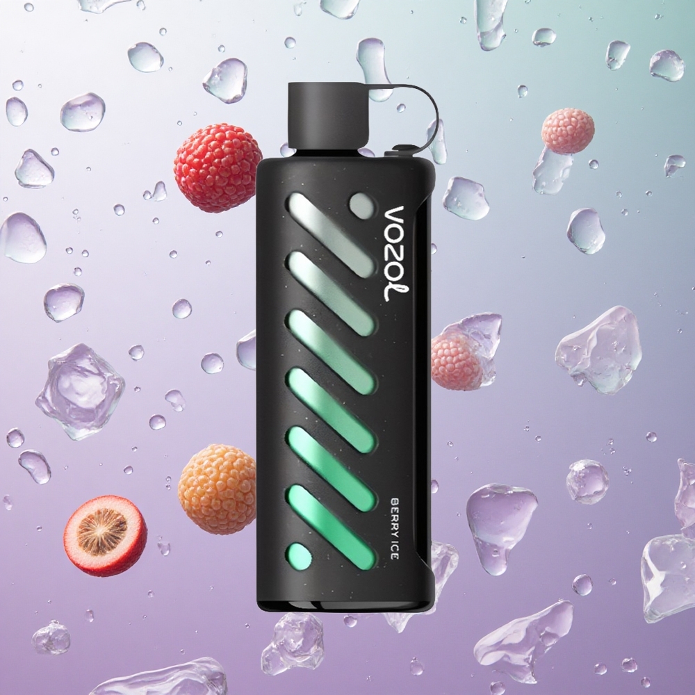 VOZOL Gear Shisha 25000 Puffs Berry Ice Gusto Gelato Italy wholesale S.i.L.C Tech Dual Mesh