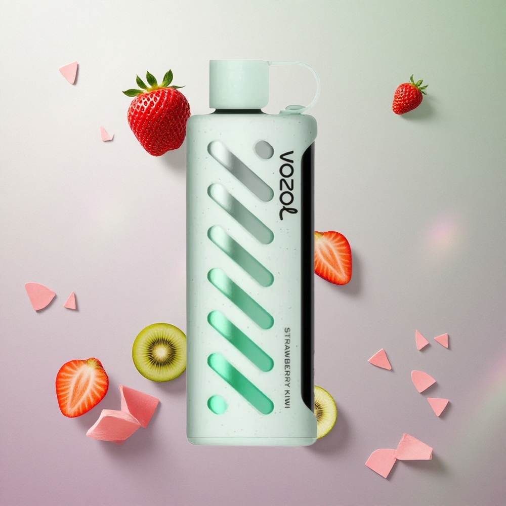 VOZOL Gear Shisha 25000 Puffs Fragola Kiwi Italy wholesale con 30 Gusti Deliziosi e S.i.L.C Tech