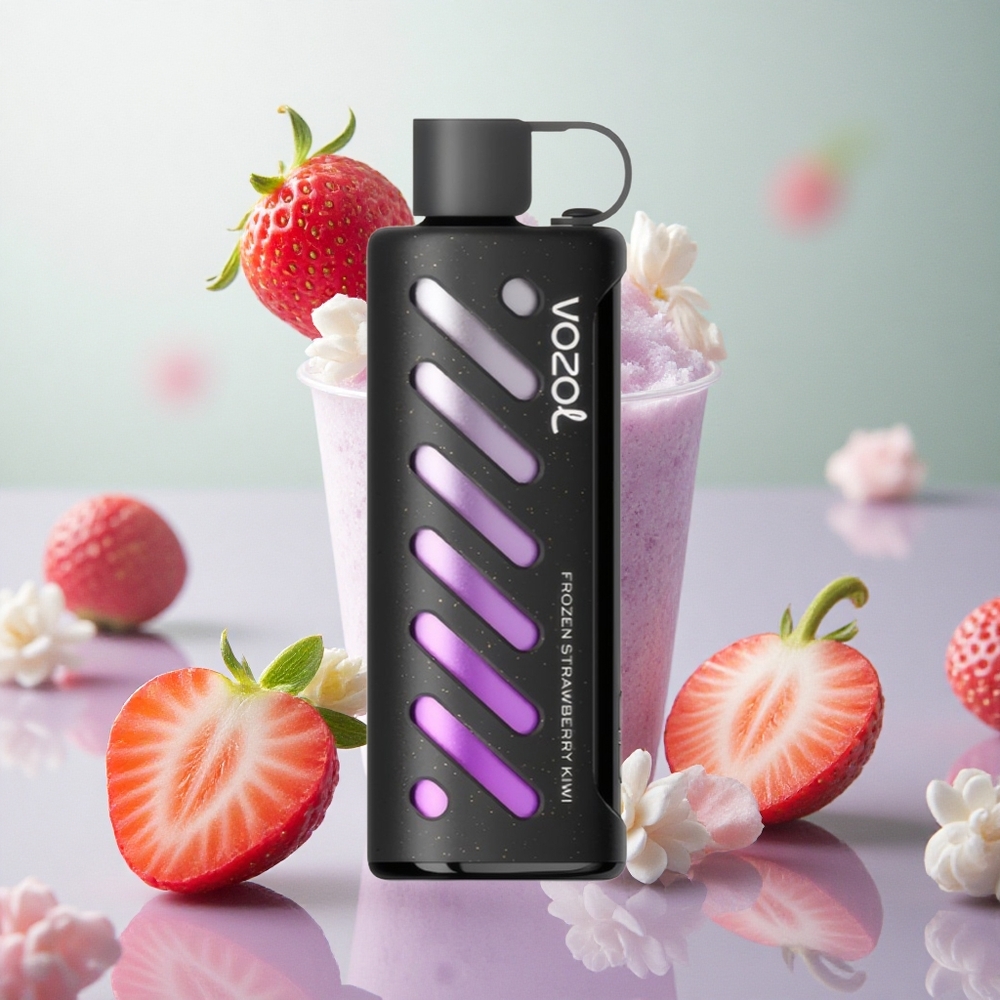 VOZOL Gear Shisha 25000 Puffs Fragola Kiwi Surgelati Italy wholesale S.i.L.C Tech Dual Mesh