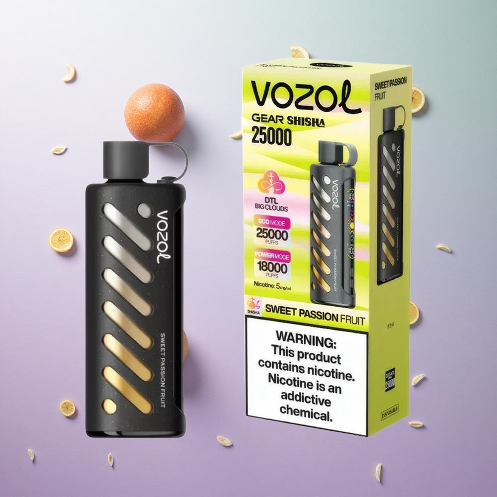 VOZOL Gear Shisha 25000 Puffs Frutto della Passione Dolce Italy wholesale S.i.L.C Tech 30 Gusti Deliziosi