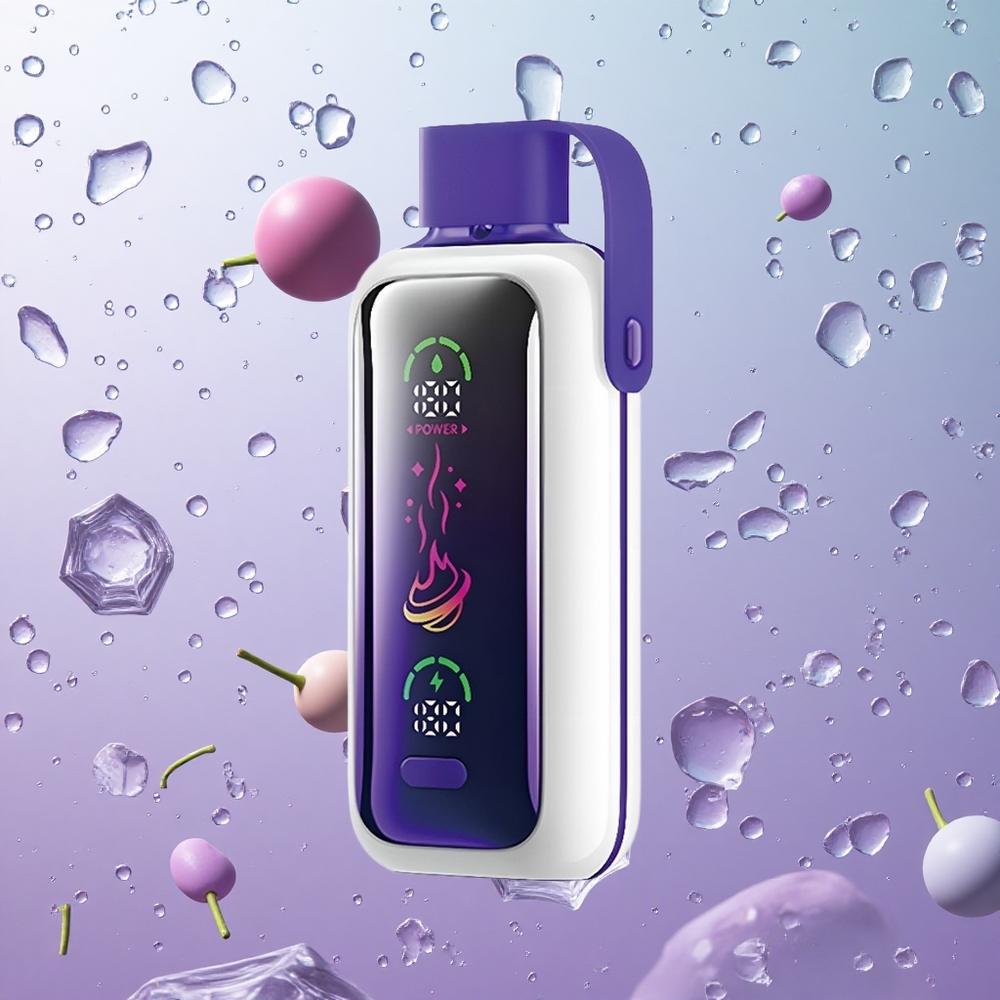 VOZOL Star 20000 Puffs Ghiaccio Uva Schermo HD 2.2" Italy wholesale
