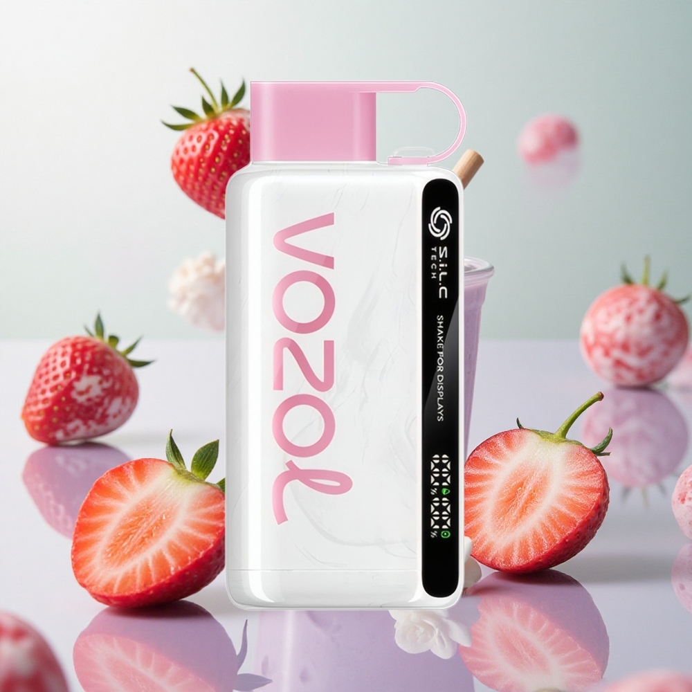 VOZOL STAR 9000/12000 Sigaretta Elettronica Usa E Getta Fragola Gelato Italy wholesale Ricarica 30% più veloce