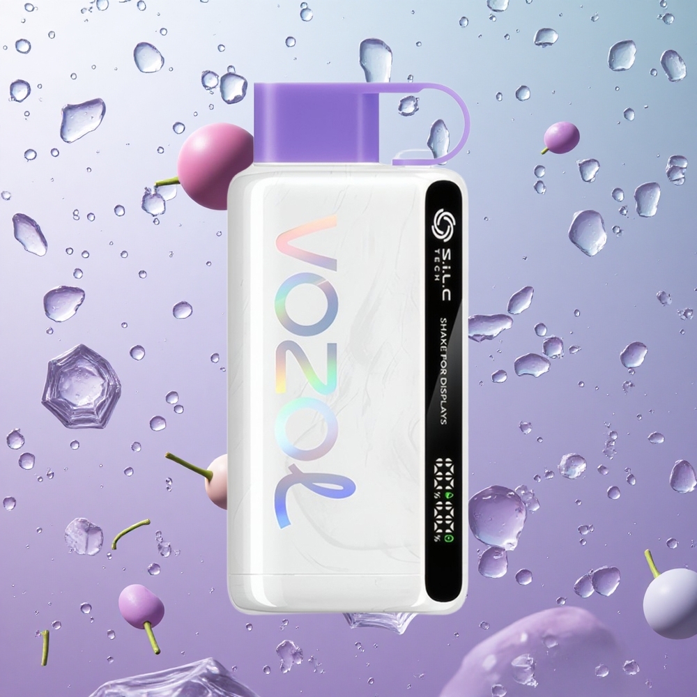 VOZOL STAR 9000/12000 Sigaretta Elettronica Usa E Getta Ghiaccio d'Uva Italy wholesale con 650mAh e Riciclabile