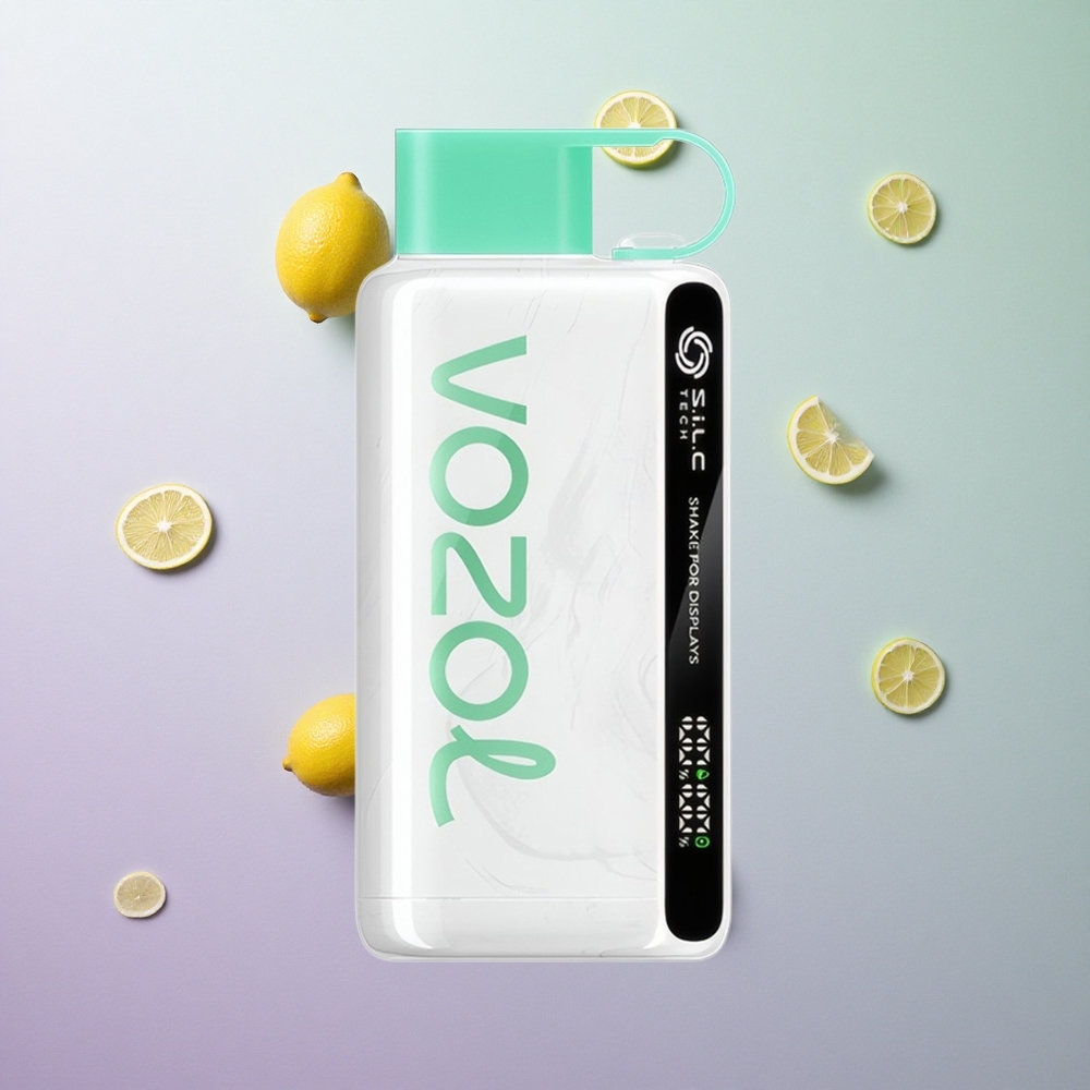 VOZOL STAR 9000/12000 Sigaretta Elettronica Usa E Getta Limone Menta Italy wholesale con 30% ricarica più veloce e S.i.L.C TECH