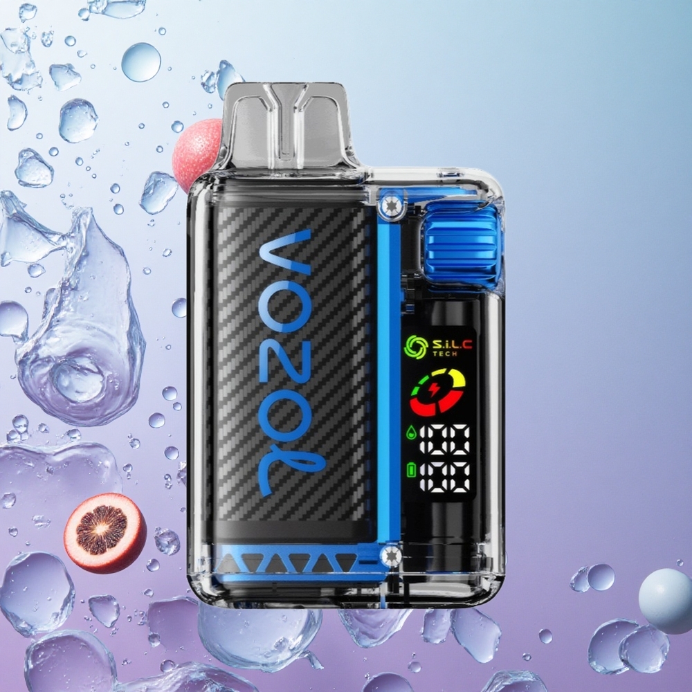 VOZOL Vista 20000 Puffs Lampone Blu Ghiaccio Italy wholesale Batteria Ricaricabile 650mAh OLED