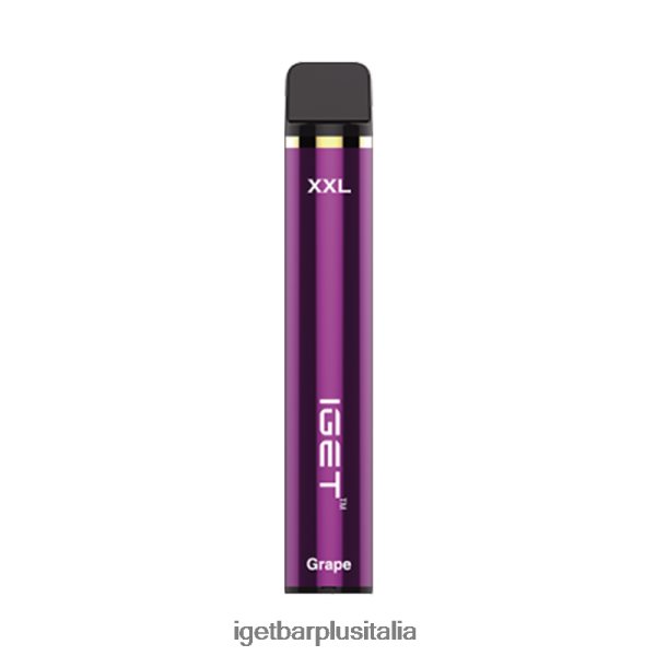IGET Vape Italy | iget xxl 1800 sbuffi senza nicotina ghiaccio rigoglioso