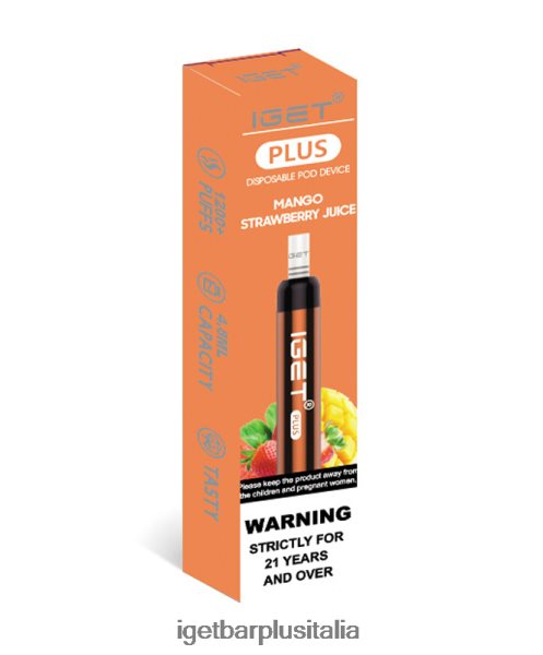 IGET Italy | iget plus succo di fragola e mango