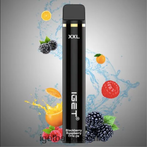 IGET Bar Italia | iget xxl - 1800 sbuffi mora lampone arancia
