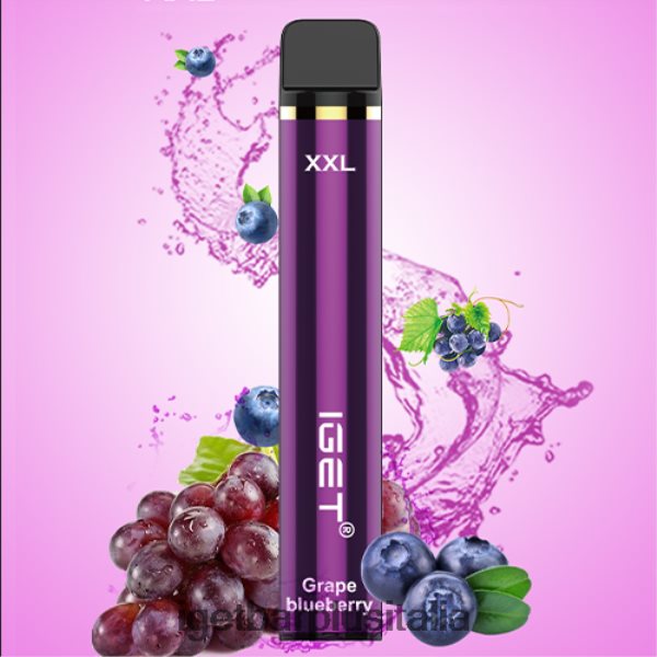 IGET Bar Italy | iget xxl - 1800 sbuffi mirtillo d'uva