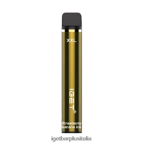 IGET E Cigarette | iget xxl 1800 sbuffi ghiaccio alla fragola e banana