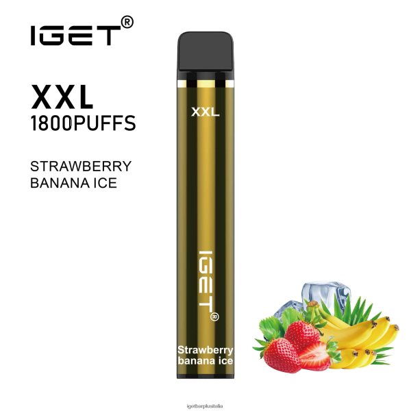 IGET E Cigarette | ricevo xxl ghiaccio alla fragola e banana