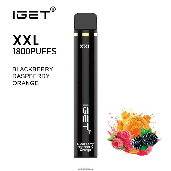 IGET E Cigarette | ricevo xxl mora lampone arancia
