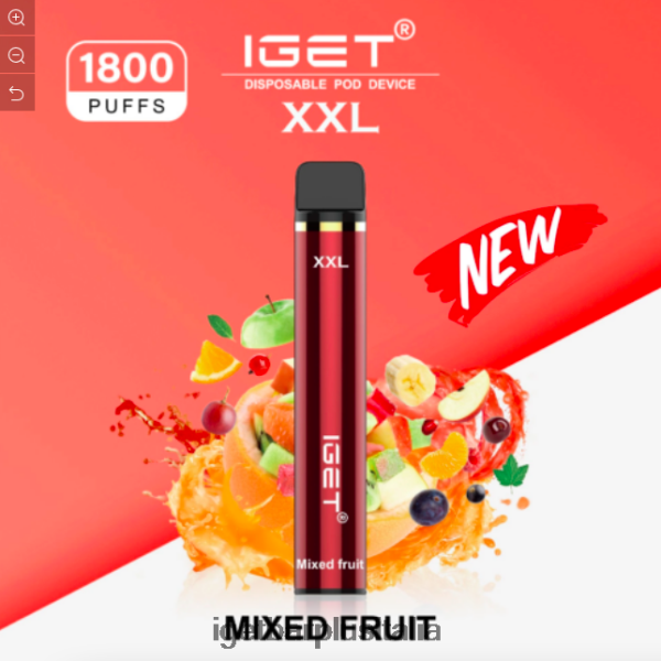 IGET Italy | iget xxl - 1800 sbuffi frutta mista