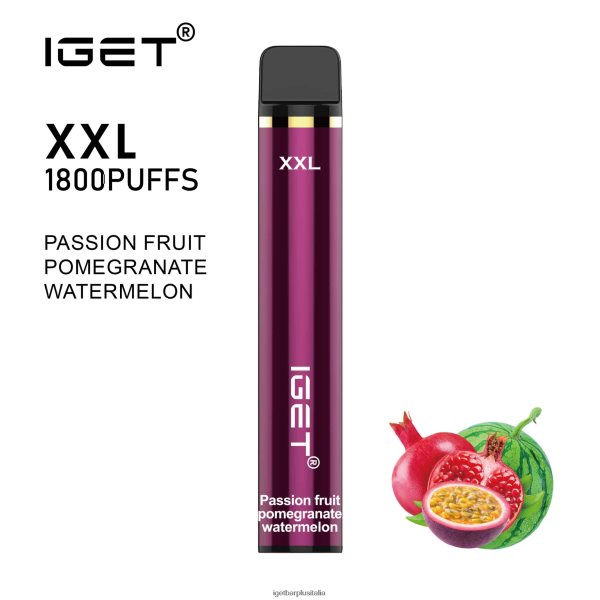 IGET Sigaretta Elettronica | ricevo xxl frutto della passione melograno anguria