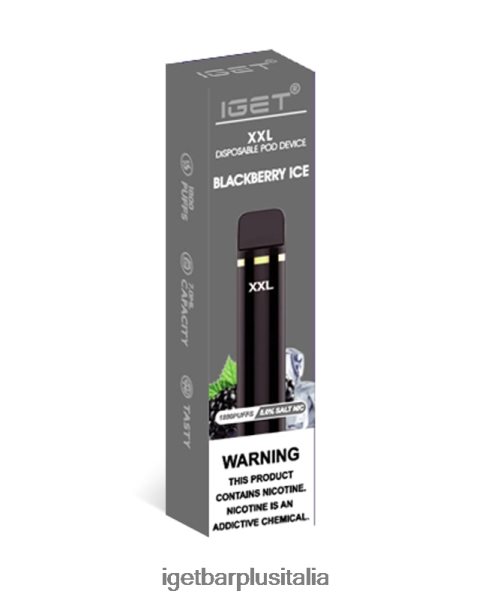 IGET Vape Italia | ricevo xxl ghiaccio alla mora