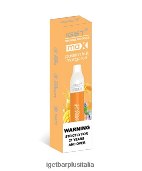 IGET Vapes Italy | ottengo il massimo ghiaccio al mango al frutto della passione