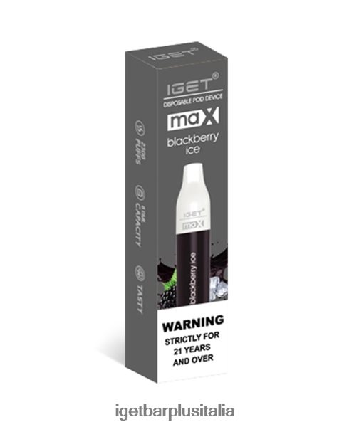 IGET Vapes Italy | ottengo il massimo ghiaccio alla mora