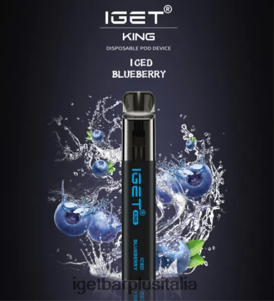 IGET Bar Italia | iget king - 2600 sbuffi mirtillo ghiacciato