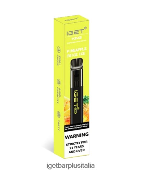 IGET Italia | capisco il re ghiaccio al succo di ananas