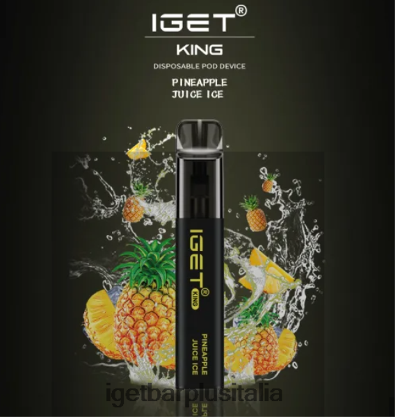 ghiaccio al succo di ananas