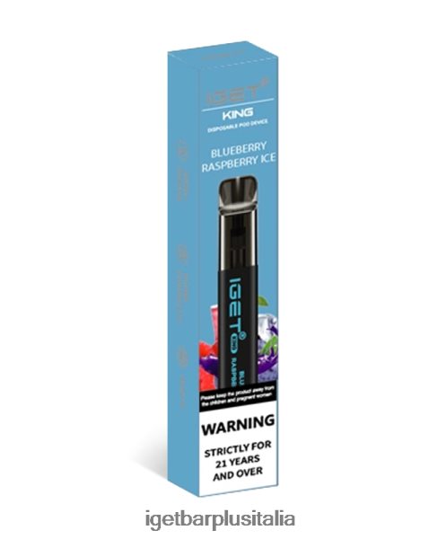 IGET Vape Italy | capisco il re gelato al lampone e mirtillo