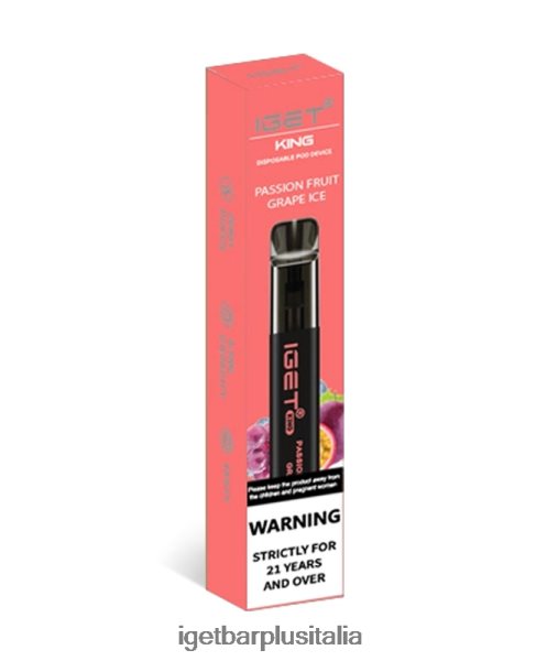 IGET Vape Online | capisco il re ghiaccio d\'uva al frutto della passione