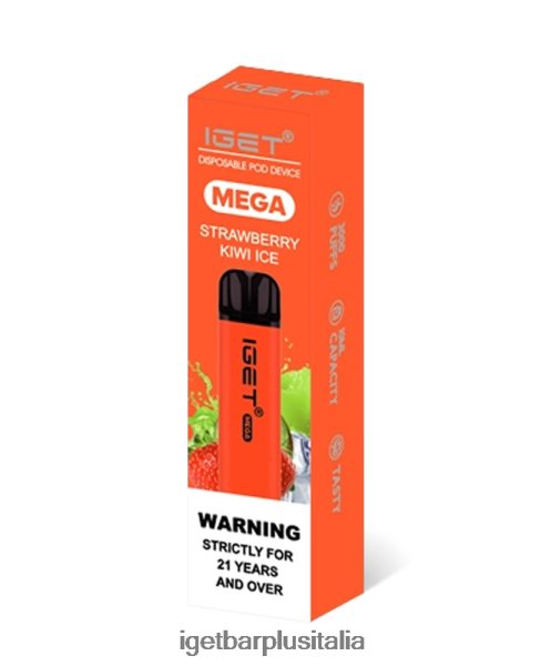 IGET Vape Italia | divento mega ghiaccio alla fragola e kiwi